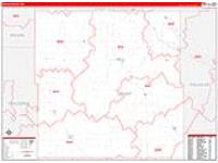 Grant, Mn Carrier Route Wall Map