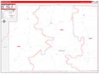 Grant, Ne Carrier Route Wall Map
