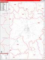 Graves, Ky Carrier Route Wall Map