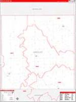 Greeley, Ne Carrier Route Wall Map