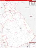 Green, Ky Carrier Route Wall Map