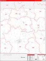 Green, Wi Carrier Route Wall Map