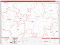 Greene, In Carrier Route Wall Map