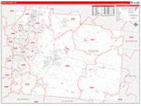 Greene, Oh Carrier Route Wall Map