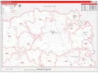 Greene, Pa Carrier Route Wall Map