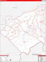 Greene, Tn Carrier Route Wall Map