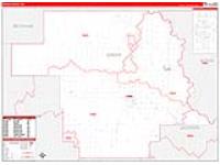 Greer, Ok Carrier Route Wall Map