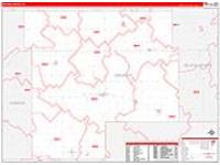 Grundy, Ia Carrier Route Wall Map