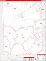 Grundy, Il Carrier Route Wall Map