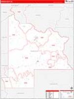 Gunnison, Co Carrier Route Wall Map