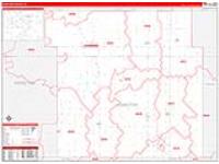 Hamilton, Ia Carrier Route Wall Map
