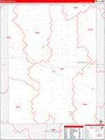Hanson, Sd Carrier Route Wall Map