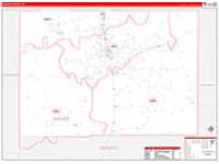 Hardee, Fl Carrier Route Wall Map