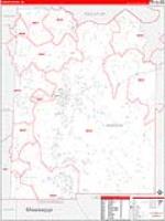 Hardin, Tn Carrier Route Wall Map