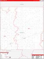 Haskell, Ks Carrier Route Wall Map