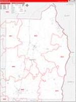 Henry, Al Carrier Route Wall Map