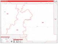 Hettinger, Nd Carrier Route Wall Map