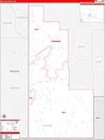 Hidalgo, Nm Carrier Route Wall Map