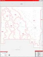 Hill, Mt Carrier Route Wall Map