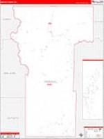 Hinsdale, Co Carrier Route Wall Map