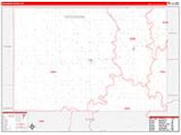 Hodgeman, Ks Carrier Route Wall Map