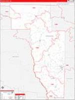 Howard, Ar Carrier Route Wall Map