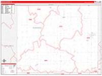 Howard, Ia Carrier Route Wall Map