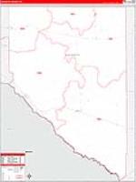 Hudspeth, Tx Carrier Route Wall Map