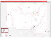 Humboldt, Nv Carrier Route Wall Map