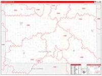 Hutchinson, Sd Carrier Route Wall Map