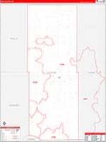 Hyde, Sd Carrier Route Wall Map