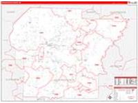 Independence, Ar Carrier Route Wall Map