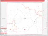 Irion, Tx Carrier Route Wall Map