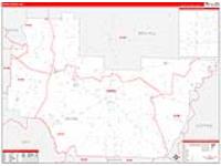 Irwin, Ga Carrier Route Wall Map