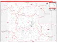 Isanti, Mn Carrier Route Wall Map