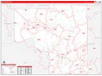 Itasca, Mn Carrier Route Wall Map