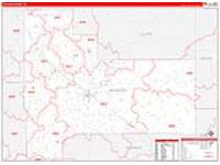 Jackson, Wi Carrier Route Wall Map