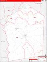 Jasper, Ga Carrier Route Wall Map