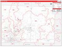 Jasper, Mo Carrier Route Wall Map