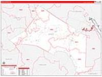 Jones, Nc Carrier Route Wall Map