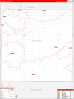 Kalkaska, Mi Wall Map