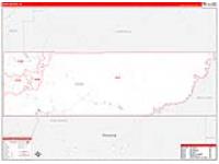 Kane, Ut Carrier Route Wall Map