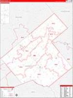 Karnes, Tx Carrier Route Wall Map