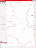 Kearny, Ks Carrier Route Wall Map