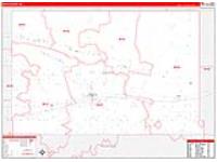 Keith, Ne Carrier Route Wall Map