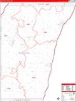 Kewaunee, Wi Carrier Route Wall Map