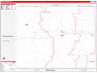 Kimball, Ne Carrier Route Wall Map
