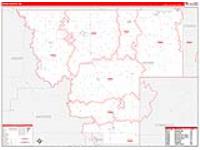 Kiowa, Ok Carrier Route Wall Map