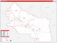 Kittitas, Wa Carrier Route Wall Map