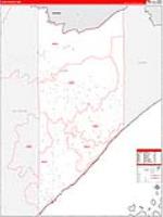 Lake, Mn Carrier Route Wall Map
